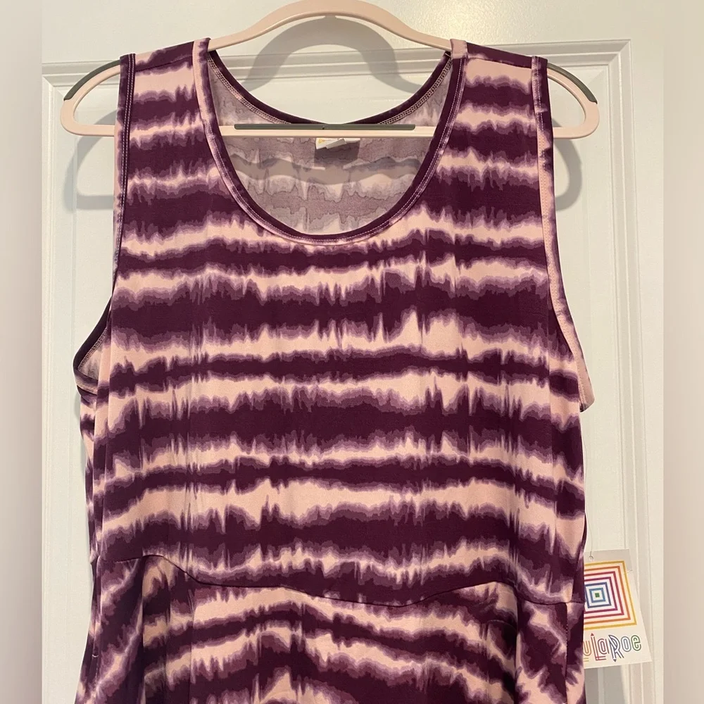 Lularoe 3x Tie-dye NWT Nicki Dress - Picture 2 of 4